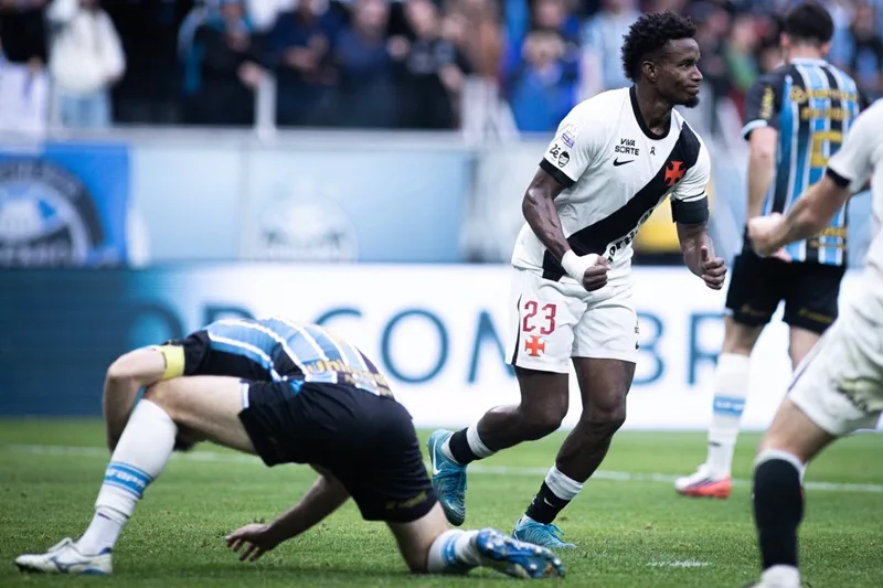 Vasco vence o Grêmio fora de casa e se afasta da zona de rebaixamento
