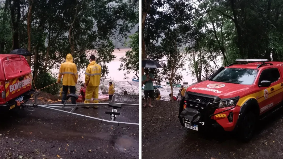 Corpo é localizado no Rio do Peixe após buscas em Joaçaba