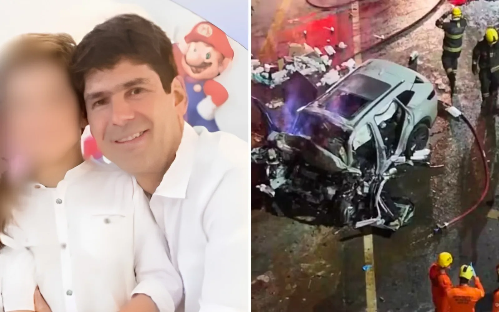 Engenheiro morre após carro bater em caminhão e pegar fogo em Goiânia
