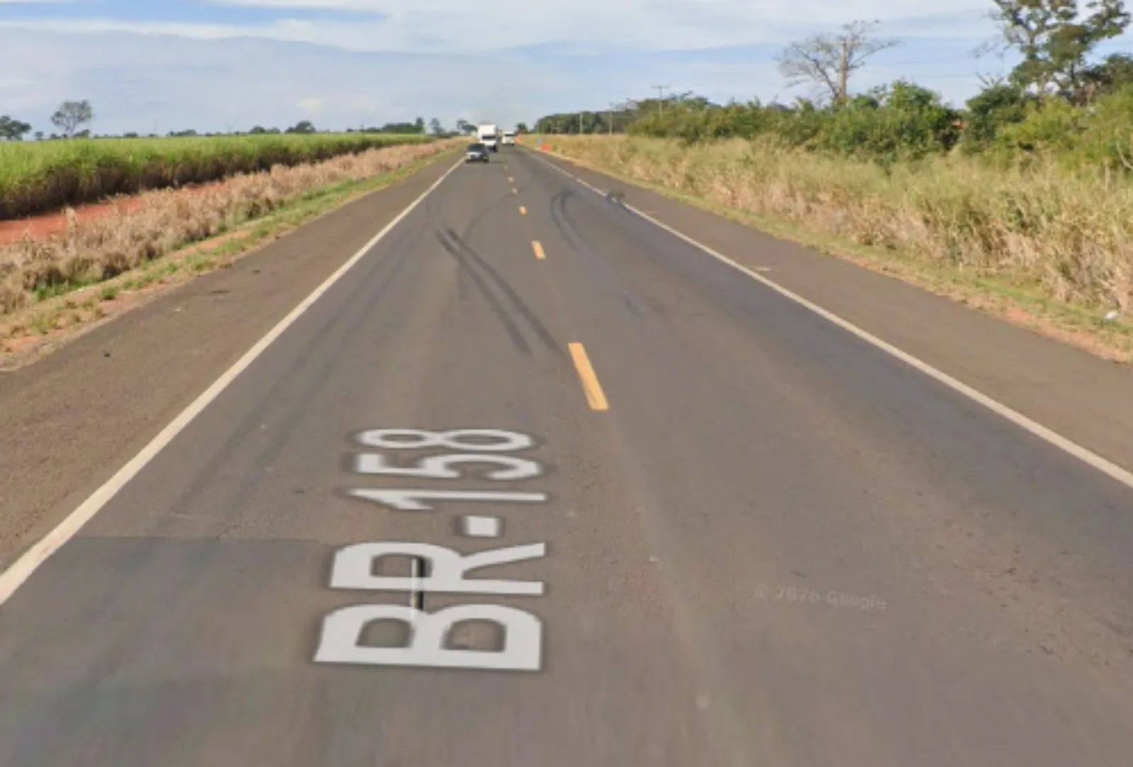 Testemunha deixa local sem ser identificada após acidente fatal na BR-158