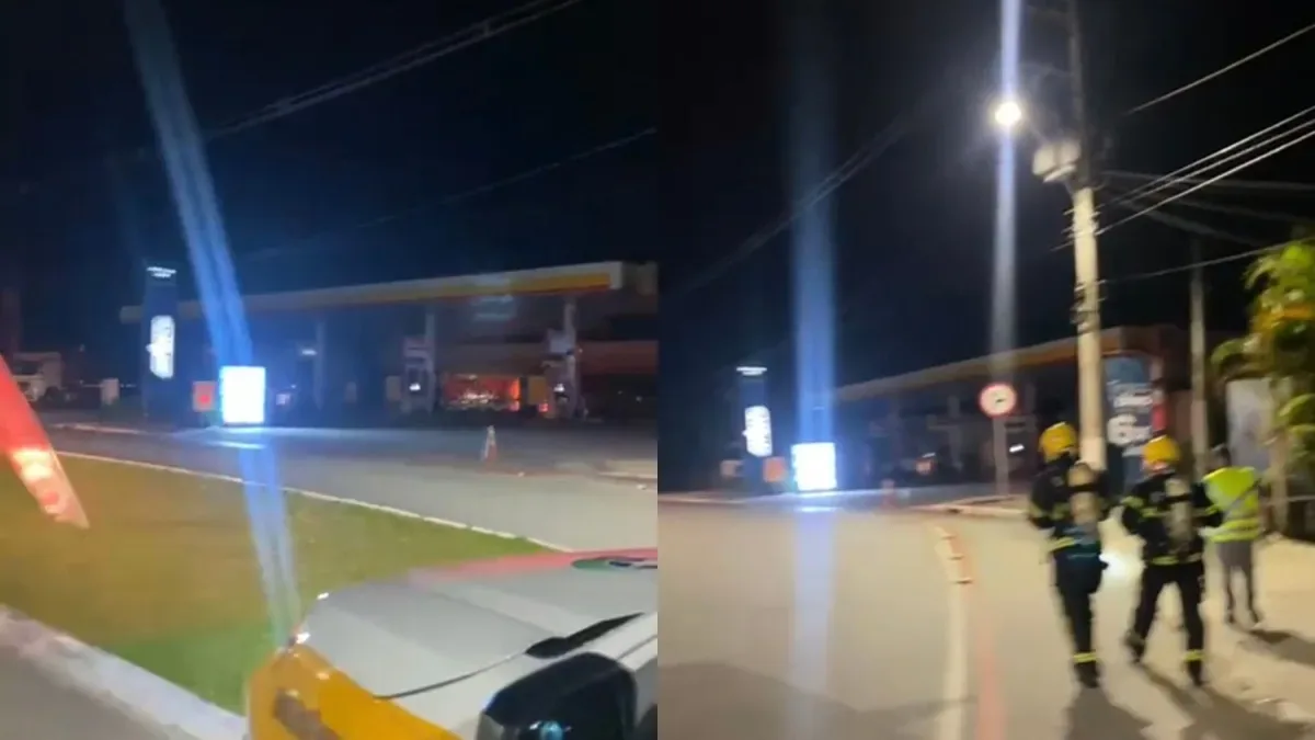 Explosão de GNV interdita trecho da SC-401 em Florianópolis