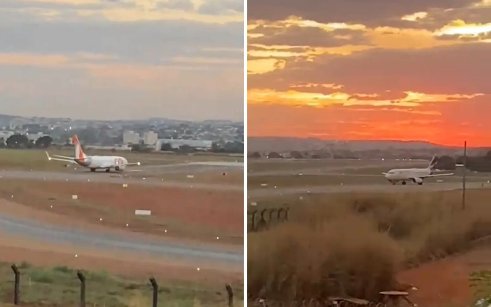 Goiano narra decolagem em Goiânia e compara som de avião ao de carreta