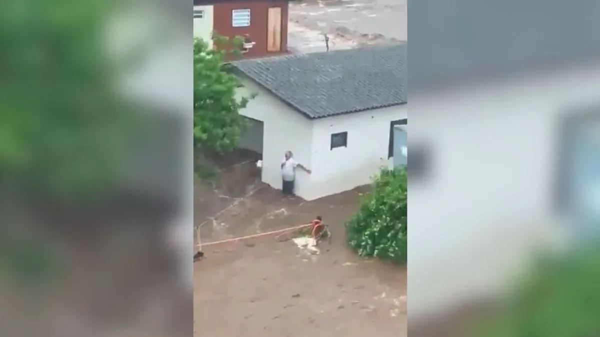 Temporal afeta mais de 50 municípios e deixa centenas fora de casa em SC