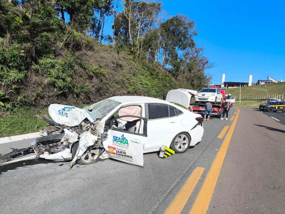 Idoso morre em colisão na BR-470 enquanto seguia para consulta em Blumenau