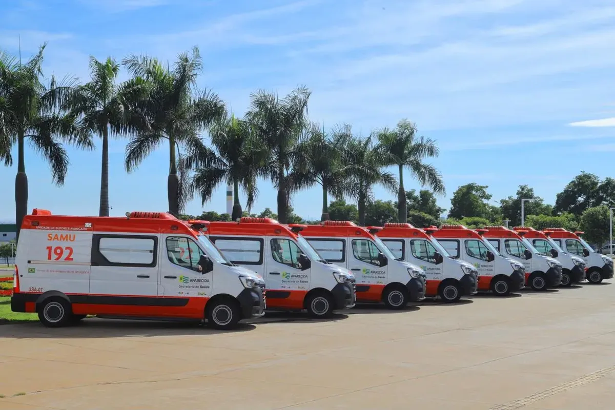 SAMU de Aparecida de Goiânia soma 9.243 atendimentos até agosto
