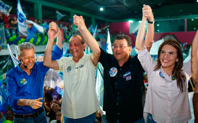Evento em Manaus reúne Arthur Virgílio Neto, Omar Aziz e Eduardo Braga