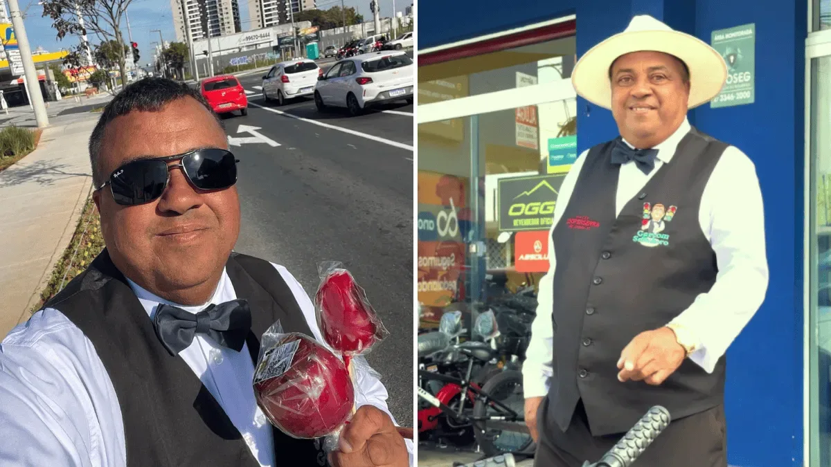 Morangos cravejados rendem R$ 4,5 mil em um dia para vendedor de Itajaí