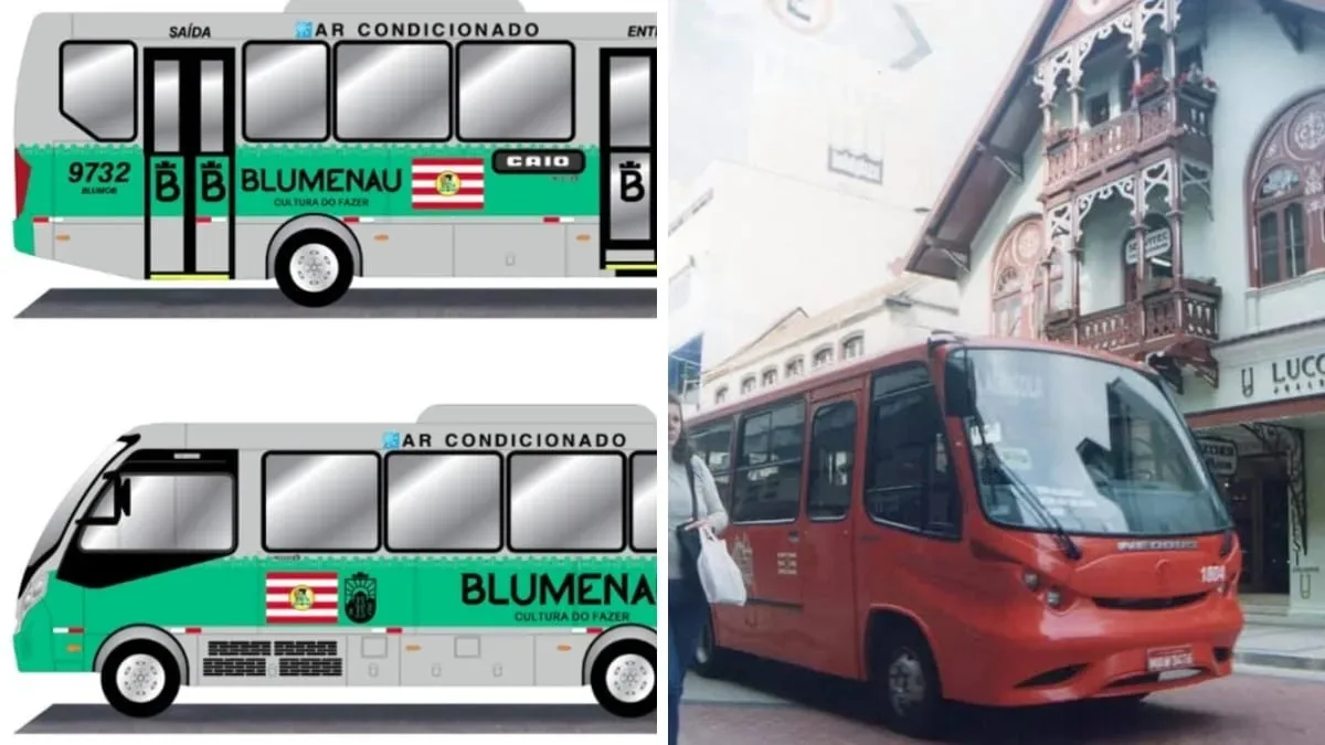 Linha Verde retoma micro-ônibus em Blumenau com duas rotas e tarifa de R$ 5,50