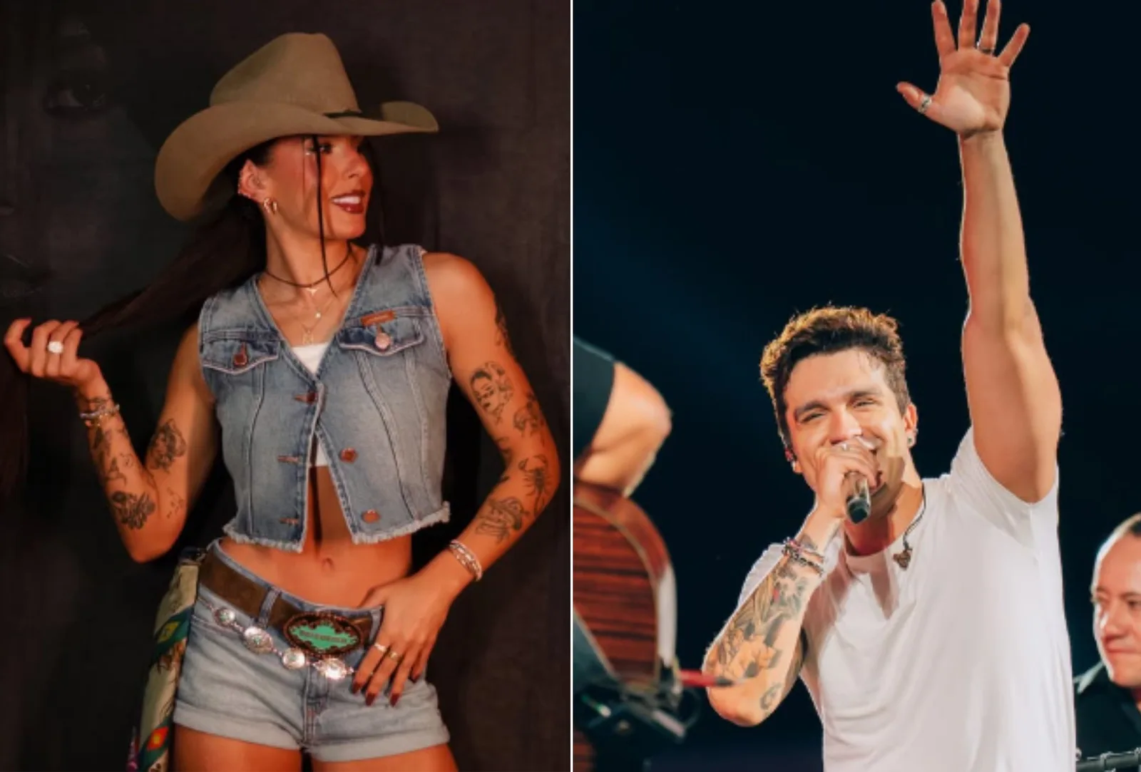 Ana Castela e Luan Santana são indicados ao Latin Grammy 2026