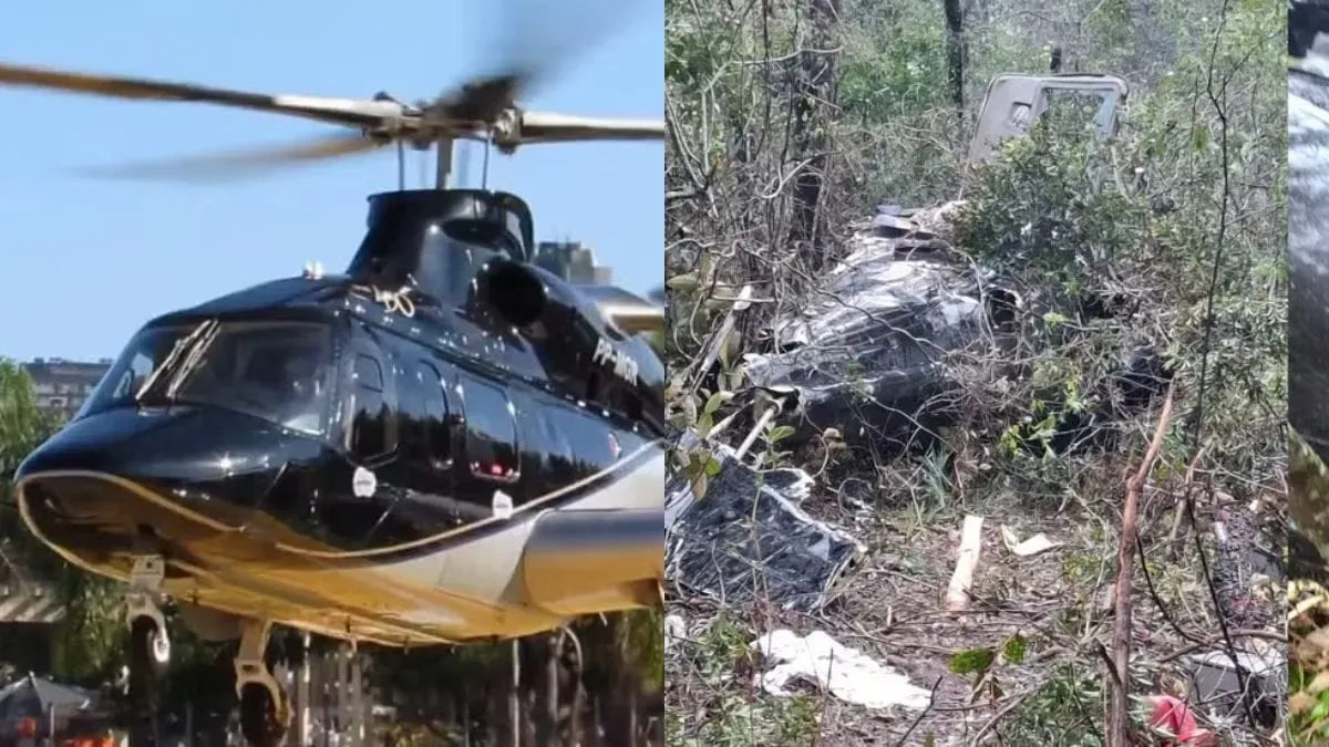 Helicóptero que levava cantor Rick tinha certificação válida até 2027