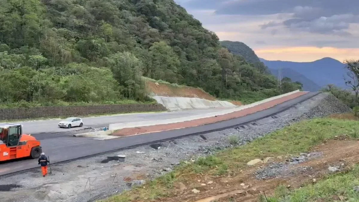 Áreas de escape da SC-418 já recebem caminhões com falha nos freios