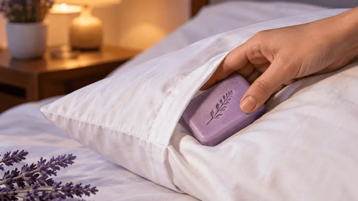 Sabonete de lavanda no travesseiro perfuma a cama, mas não trata insônia