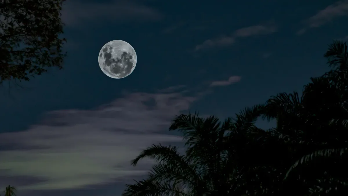 Lua está Crescente e chega a 78% de visibilidade no céu