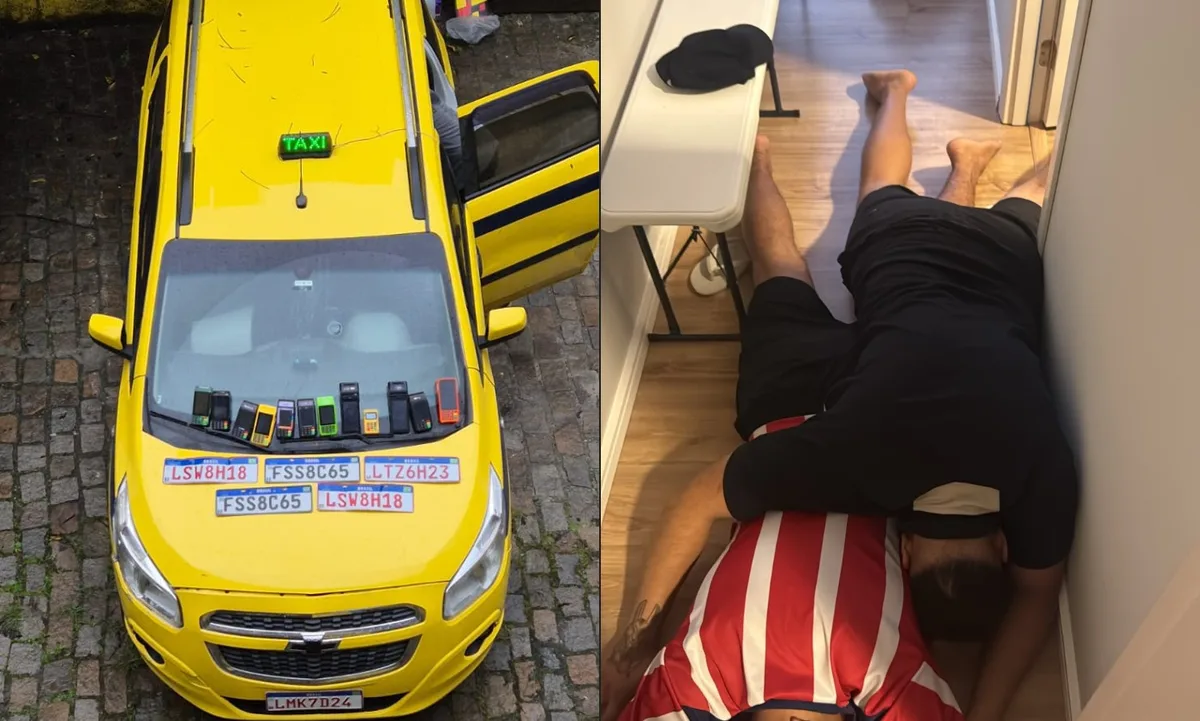 Polícia prende três suspeitos de golpes contra passageiros de táxi no Rio