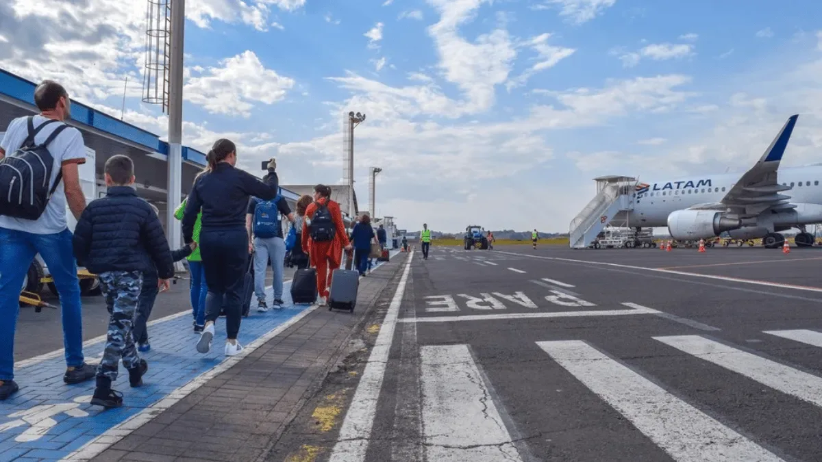 Aeroporto de Chapecó planeja expansão da pista e novo terminal