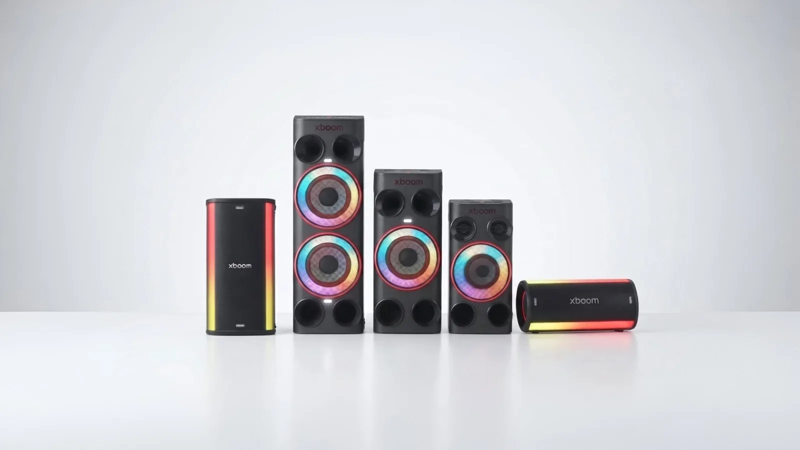 LG amplia linha xboom com caixas para festas, karaokê e uso externo