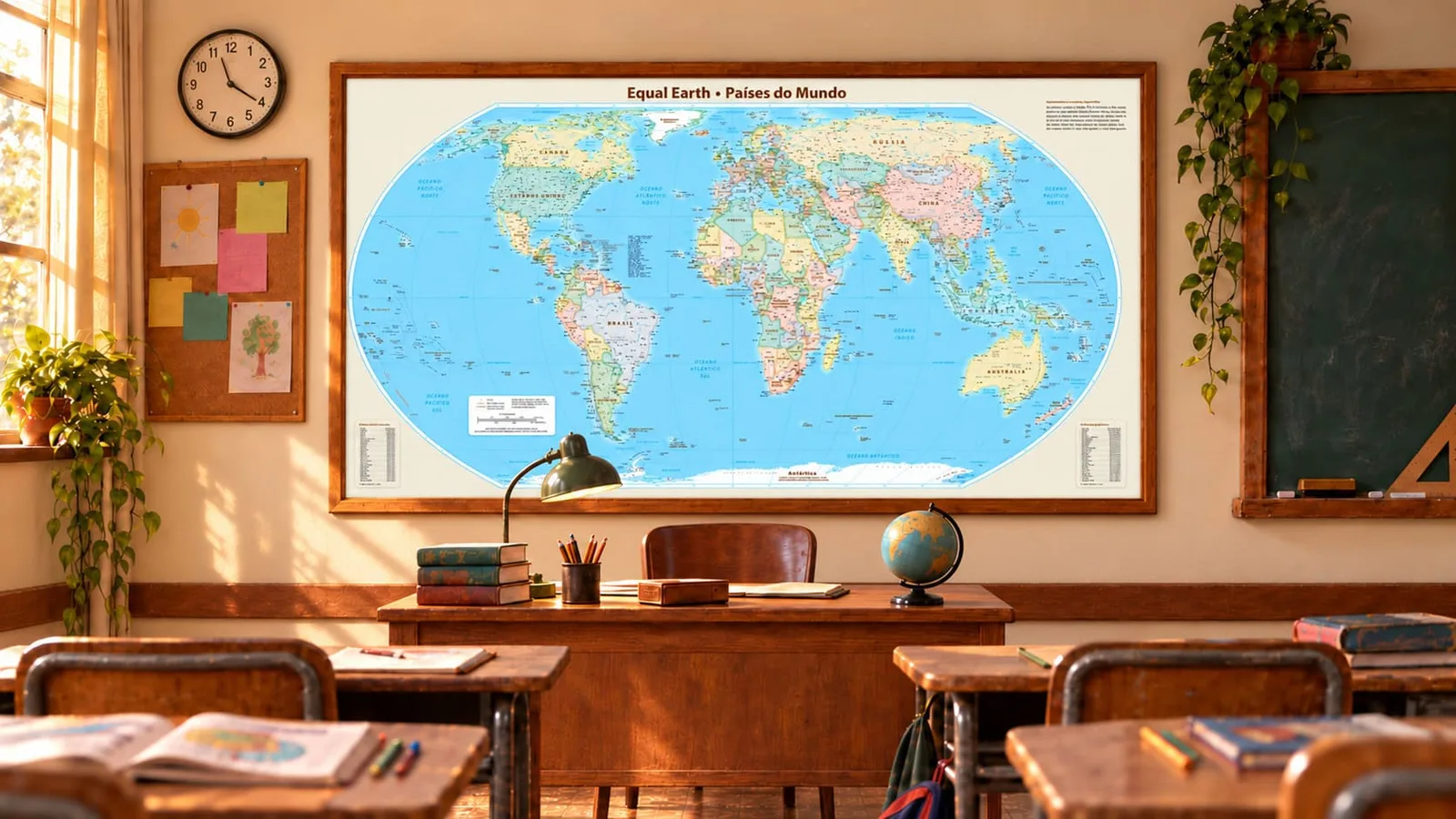 Por que o Equal Earth pode ganhar espaço em escolas e plataformas digitais