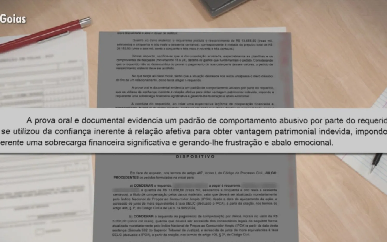 Sentença aponta abuso financeiro em casamento encerrado após 29 dias em Anápolis