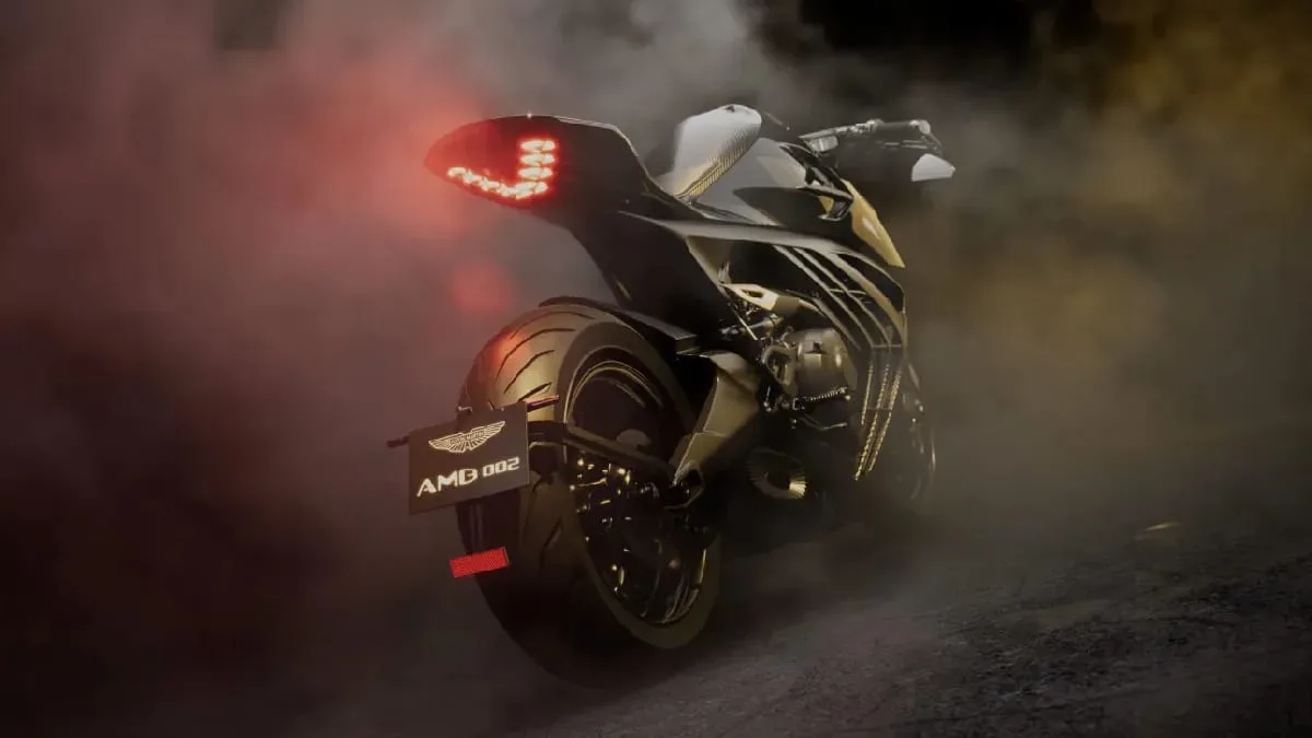 Aston Martin apresenta moto de rua com 130 cv e chassi de titânio