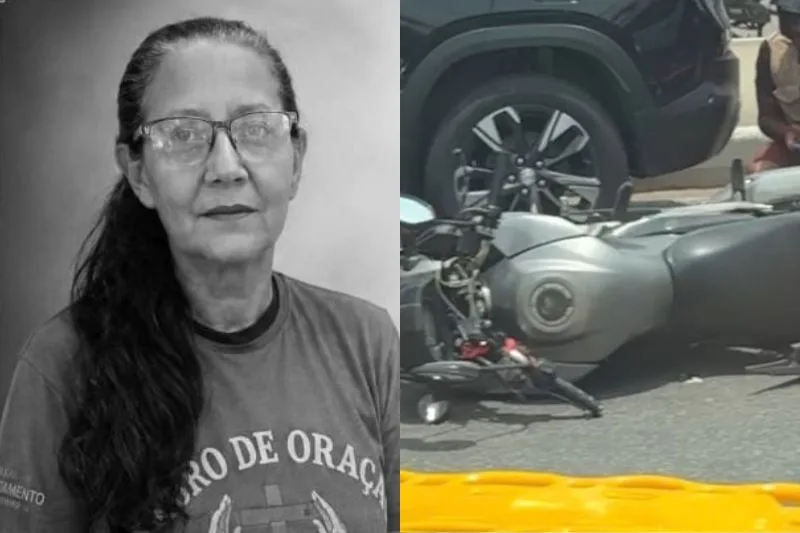 Mulher morre após ser atingida por carreta em avenida de Manaus