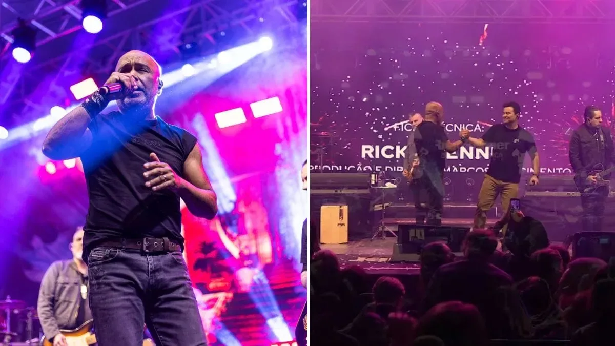 Rick fez um dos últimos shows em SC na Festa do Canudinho de Abóbora