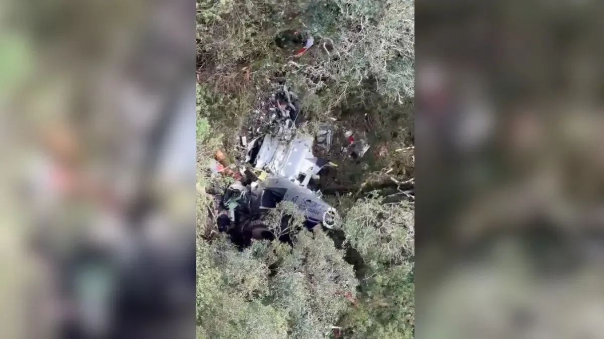 Copiloto está entre as cinco vítimas de queda de helicóptero em Urubici