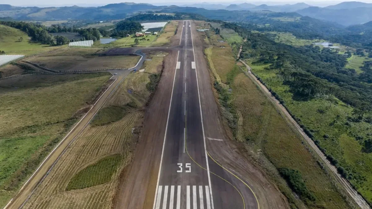 Aeroporto de São Joaquim terá novo terminal e iluminação na pista