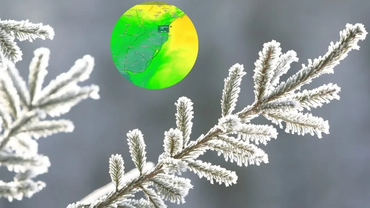 Ciclone extratropical deve trazer frio e geadas para SC nos próximos dias