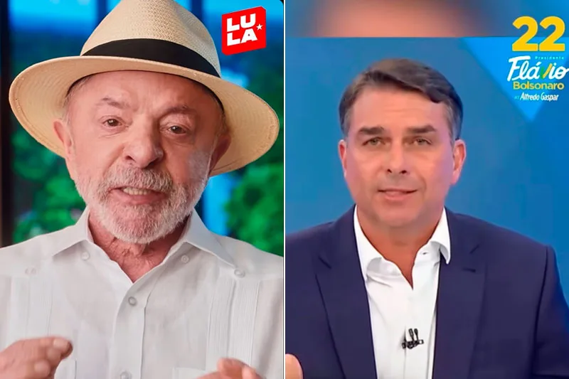 Pesquisa mostra Lula numericamente à frente de Flávio no segundo turno