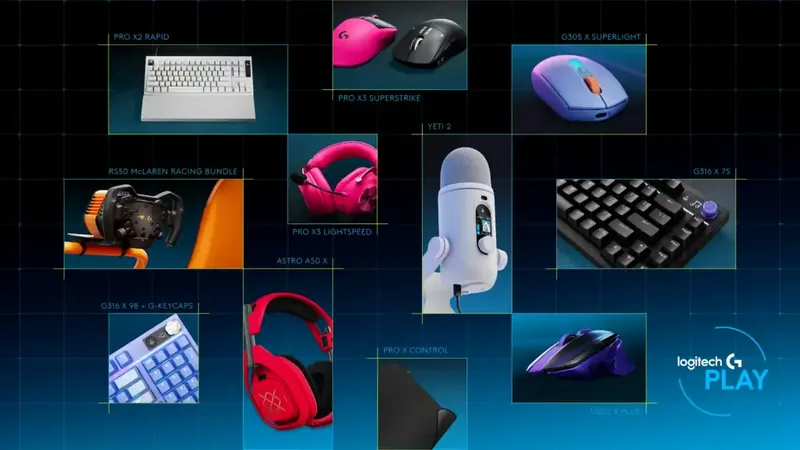 Logitech anuncia ferramenta automática de destaques e periféricos para 2026 e 2027