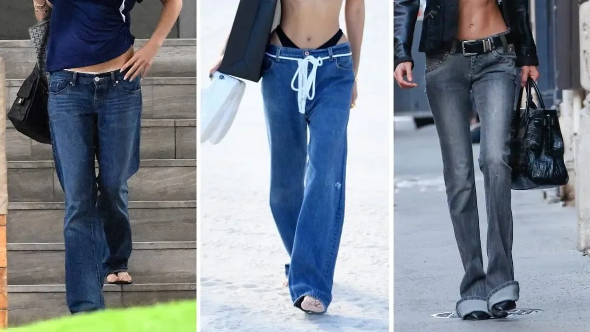 Jeans de cintura baixa ganha novas propostas para diferentes ocasiões