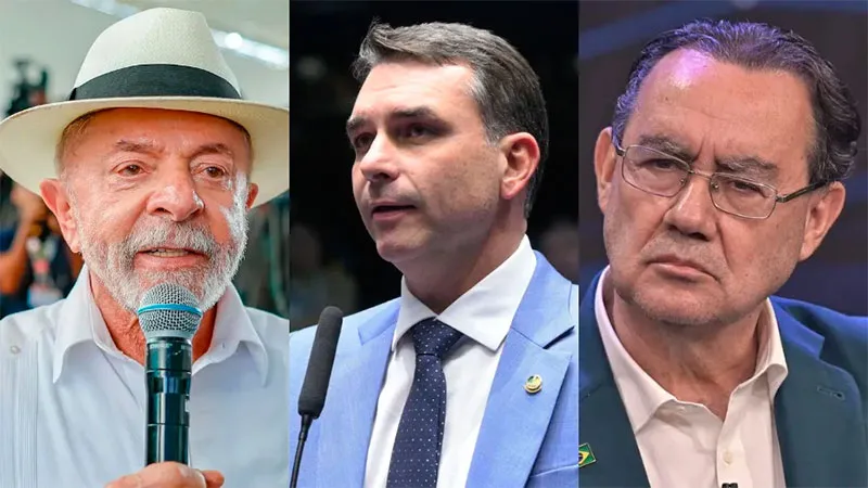 Lula marca 39% e Flávio Bolsonaro, 36%, no primeiro turno, diz Datafolha