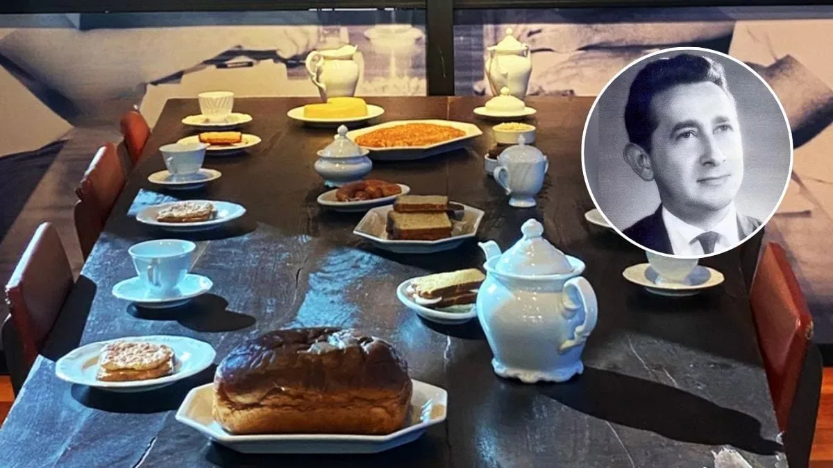 Mesa dos primeiros sócios da WEG pode ser visitada no Museu de Jaraguá do Sul