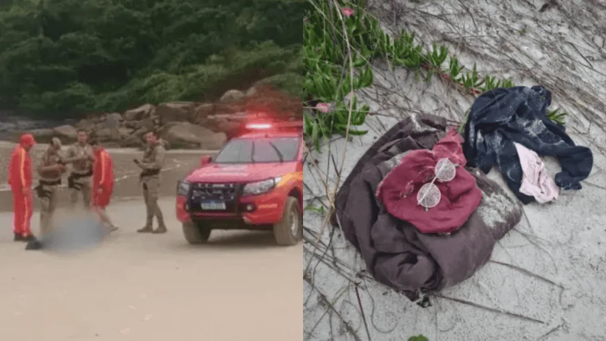 Mulher encontrada morta na Praia Brava, em Florianópolis, segue sem identificação