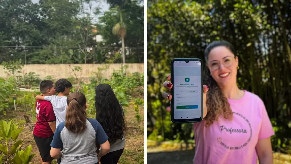 Professora de Blumenau disputa prêmio nacional com projeto sobre água e tecnologia