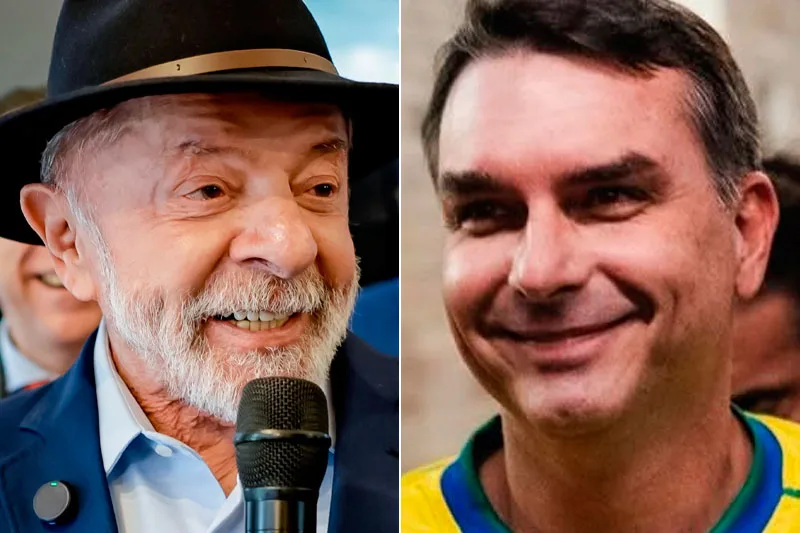 Lula marca 48% contra 45% de Flávio Bolsonaro no segundo turno, diz Datafolha
