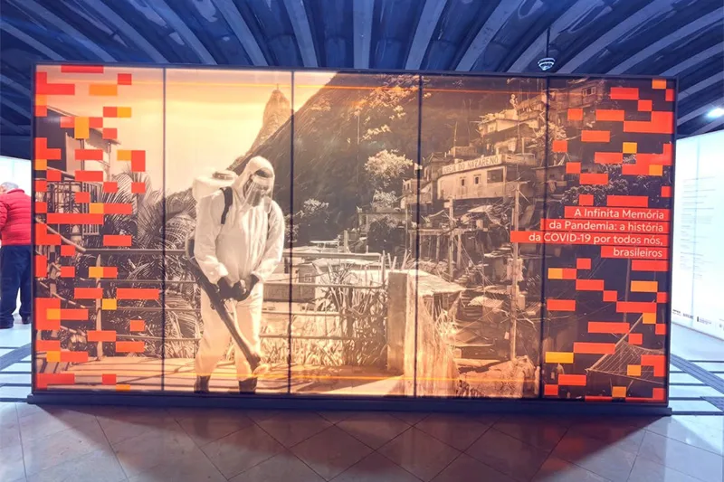 Manaus recebe exposição sobre memórias da pandemia de Covid-19