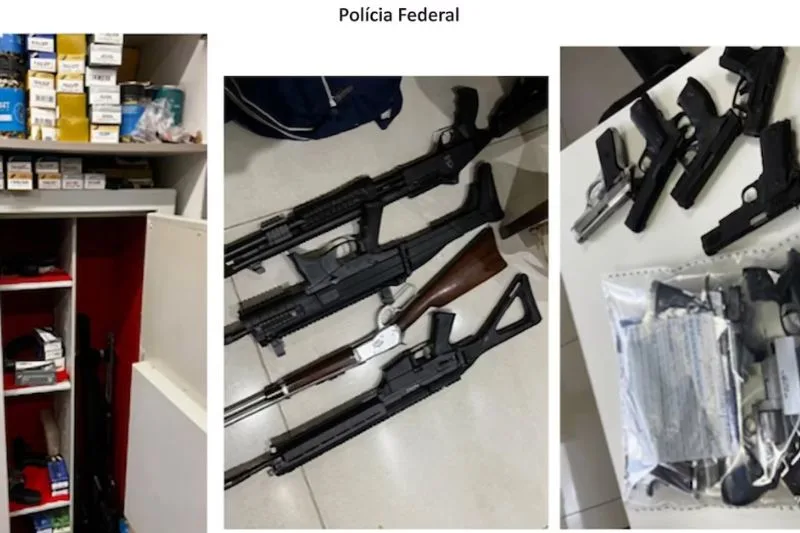 PF apreende 26 conjuntos de armas com ex-presidente do BRB