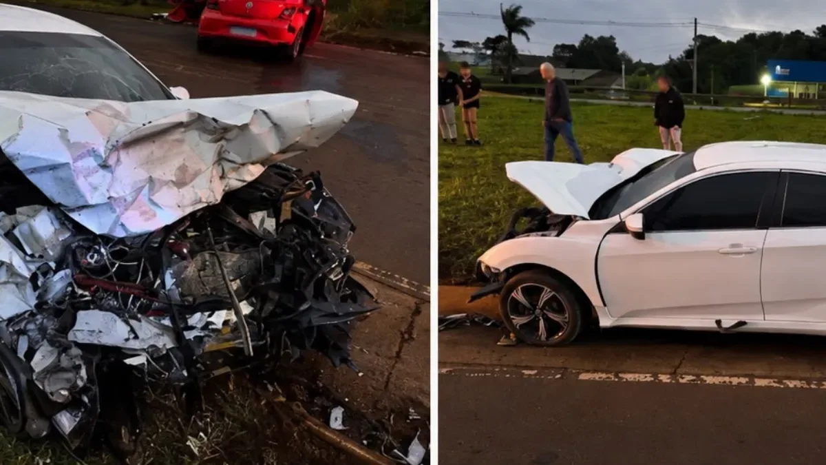 Motorista é preso após fuga de colisão frontal na BR-163, em São José do Cedro