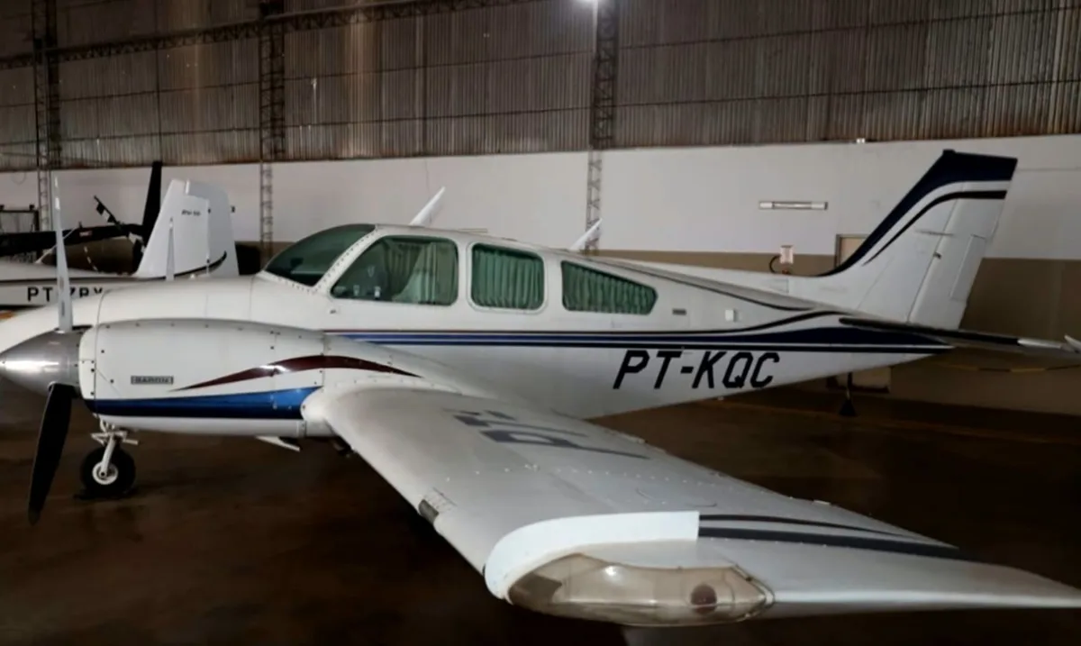 Aeronave apreendida em Goiás será ofertada em leilão por R$ 200 mil