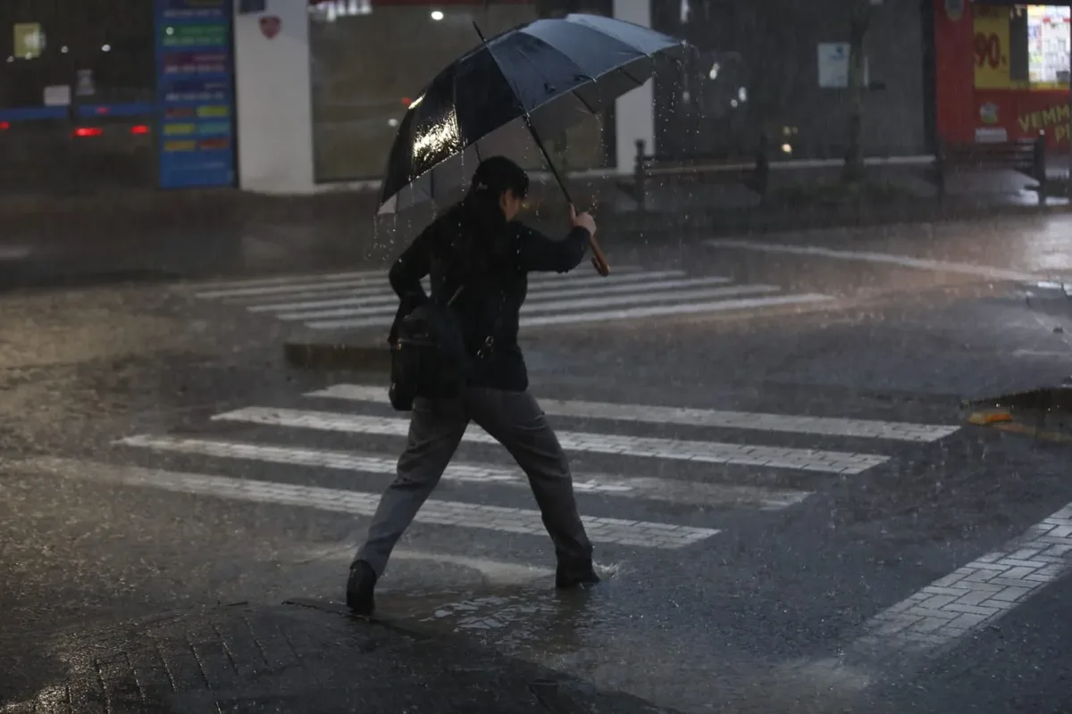 Chuva de setembro já chega a 108 mm em Blumenau antes de novo alerta