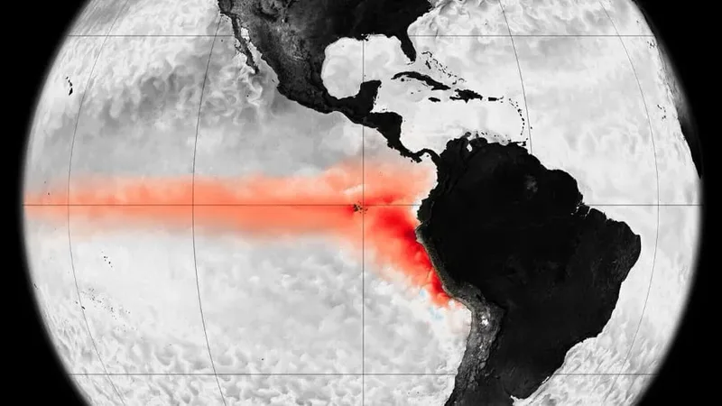 El Niño eleva chuva no Sul e provoca frio abaixo da média em Santa Catarina