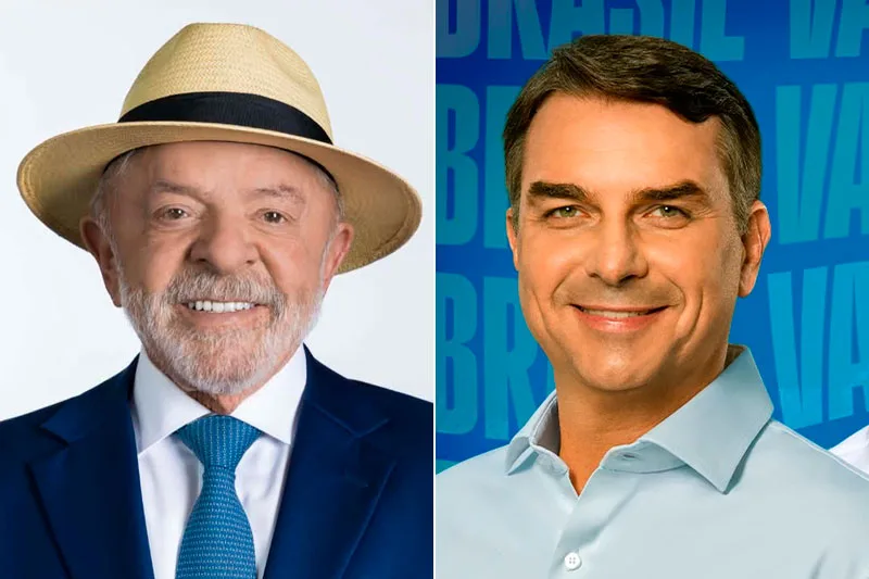 Lula mantém liderança sobre Flávio Bolsonaro na pesquisa para o primeiro turno