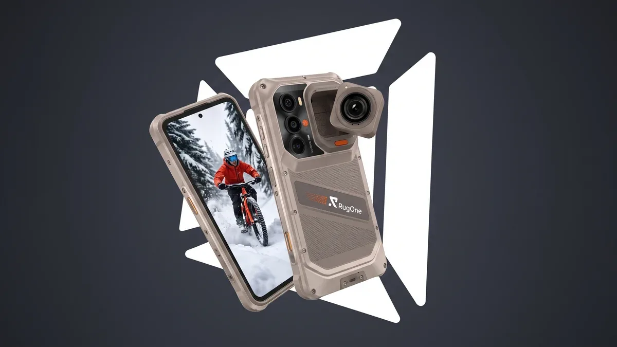 RugOne apresenta celular com câmera magnética removível para vídeos