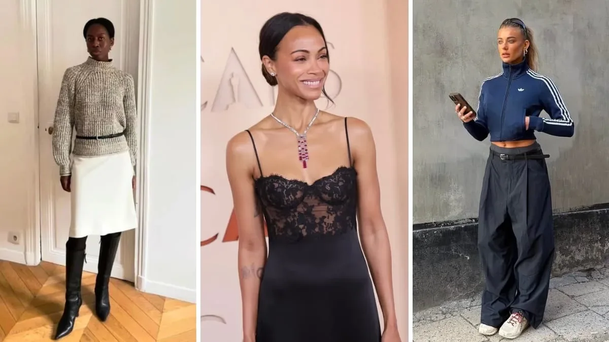Passarelas de 2026 revisitam o minimalismo, a lingerie e o estilo esportivo dos anos 1990