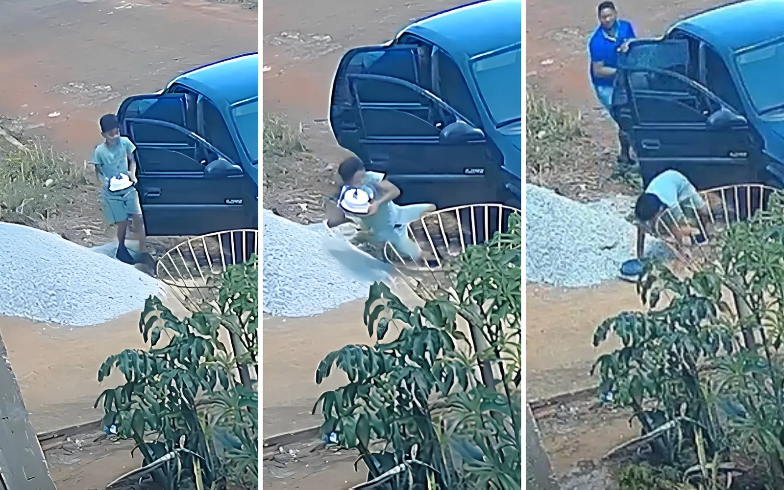 Queda durante surpresa obriga família a comprar outro bolo em Goianira