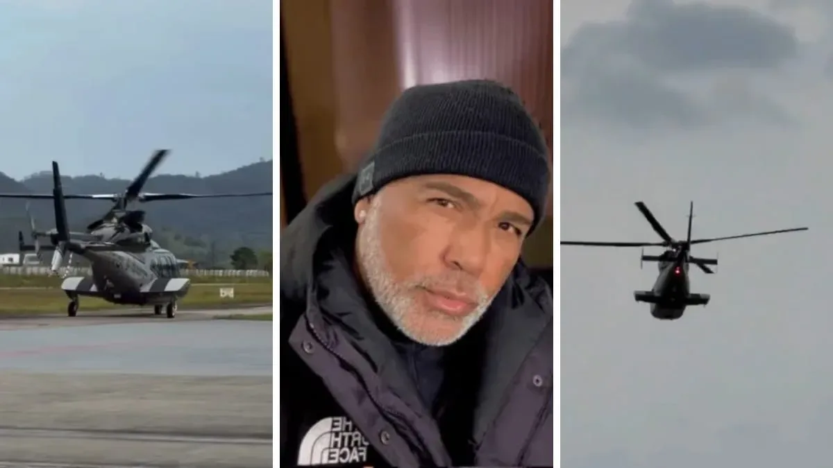 Buscas procuram helicóptero desaparecido com cantor Rick em Urubici