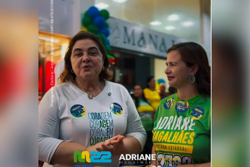 TRE-AM manda retirar propaganda de Maria do Carmo em salão de Manaus