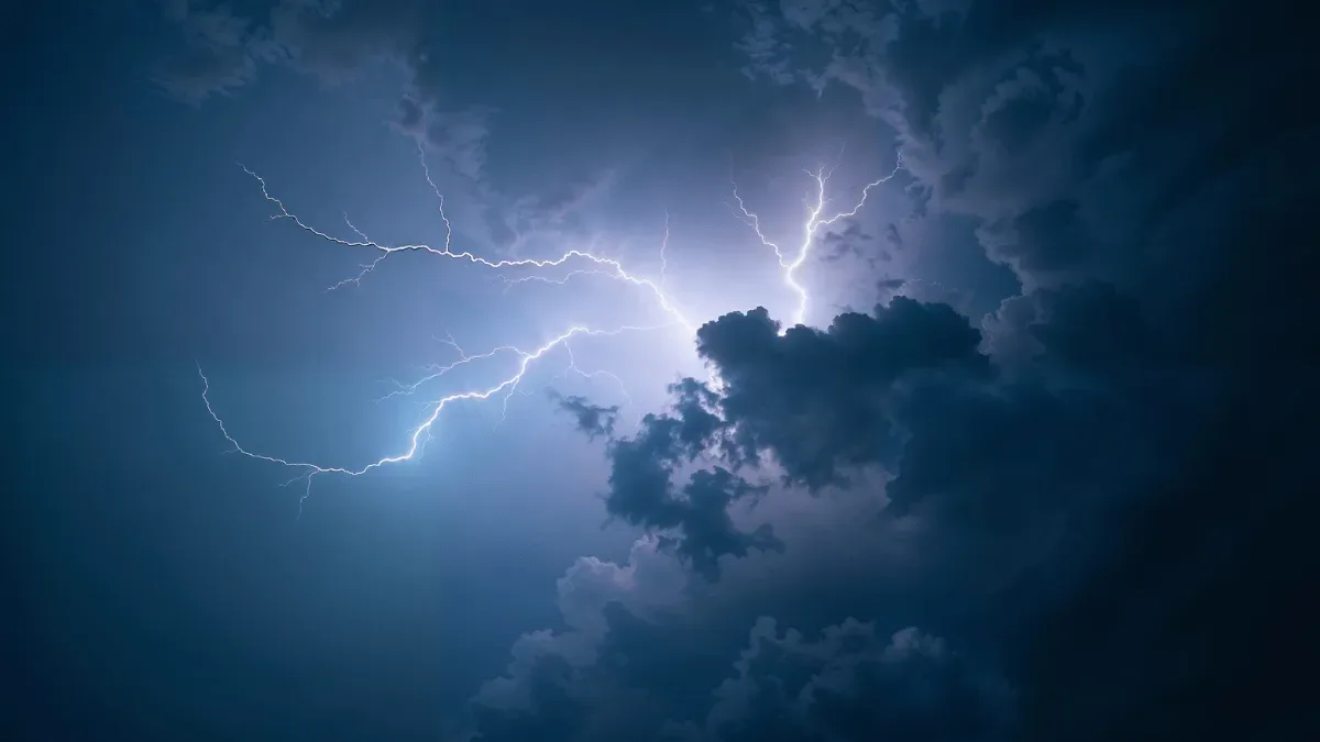 Chuva e risco de temporais marcam esta quarta-feira em Santa Catarina